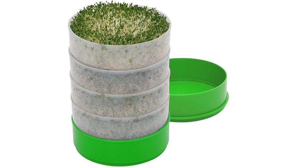 deluxe seed sprouter set