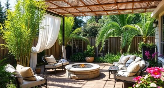 designing tranquil outdoor retreats