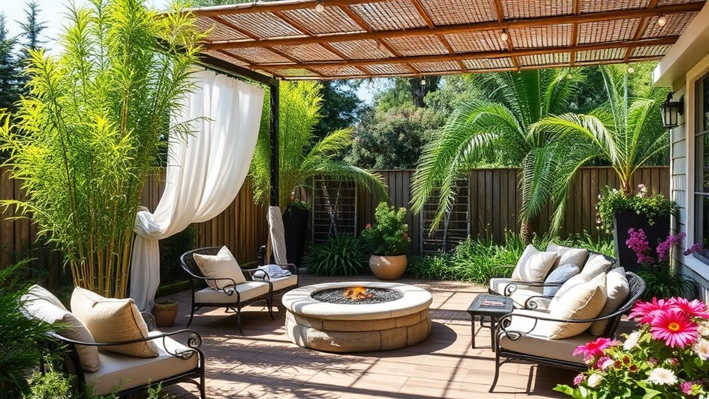 designing tranquil outdoor retreats
