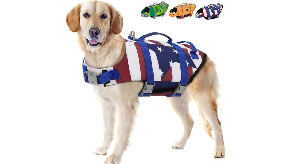 dog life jacket size large