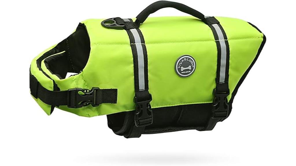 dog life jacket sizes