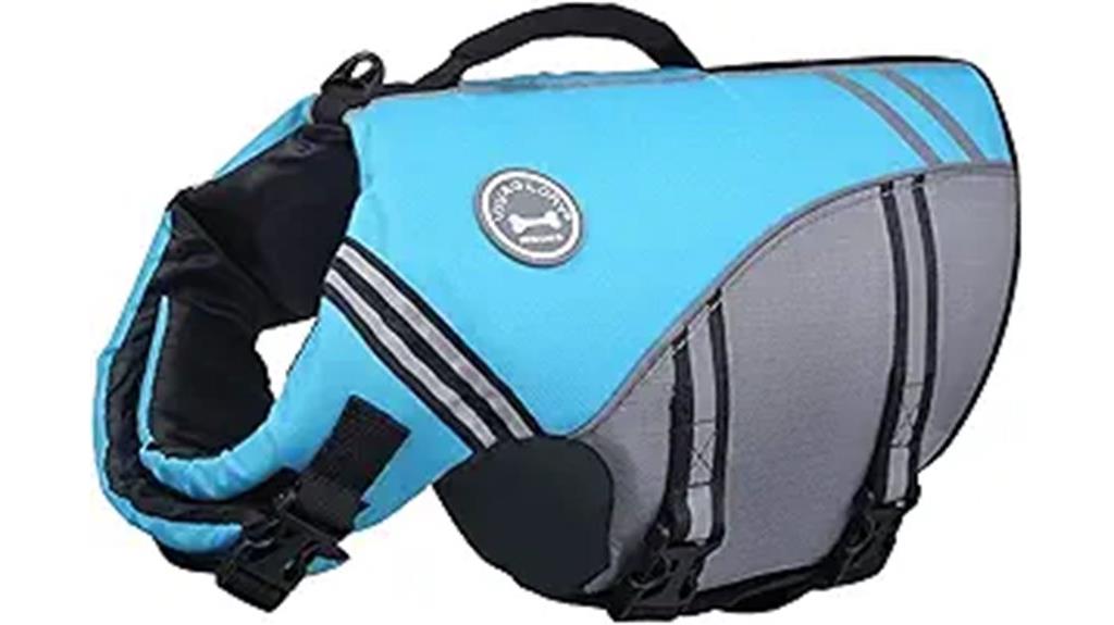 dog life vest with handle