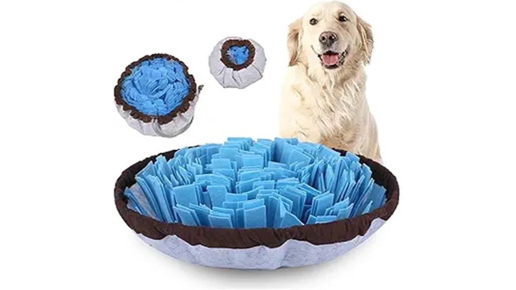 dog puzzle feeding mat