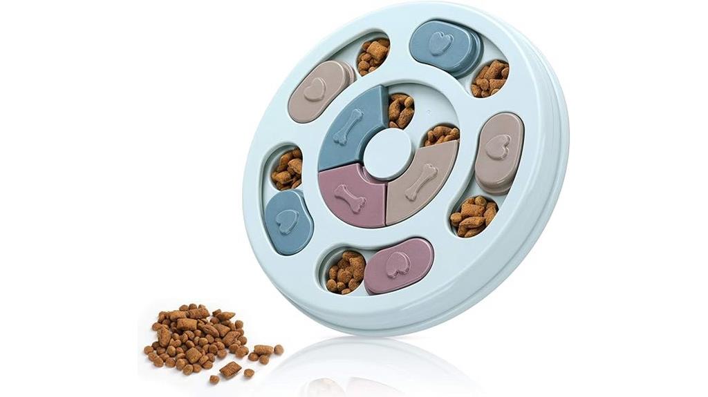 dog puzzle toy blue