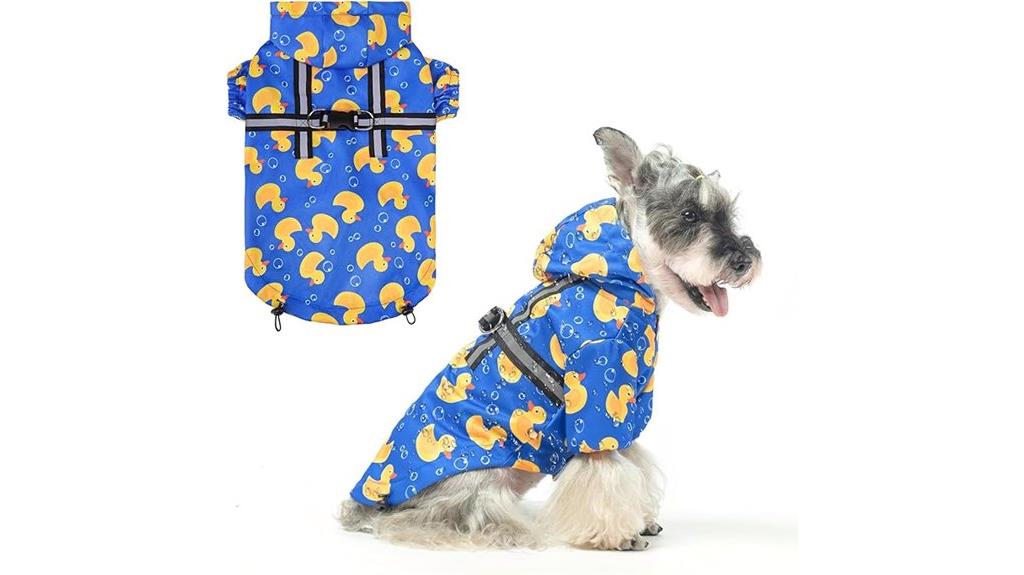 dog raincoat with hood