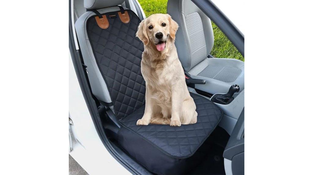 dog seat cover front