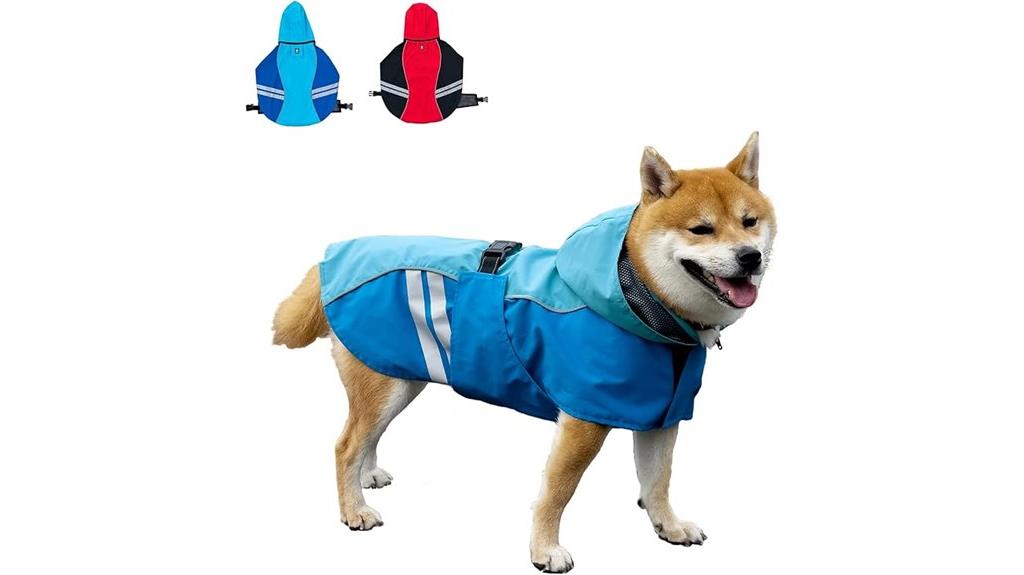 dog waterproof raincoat