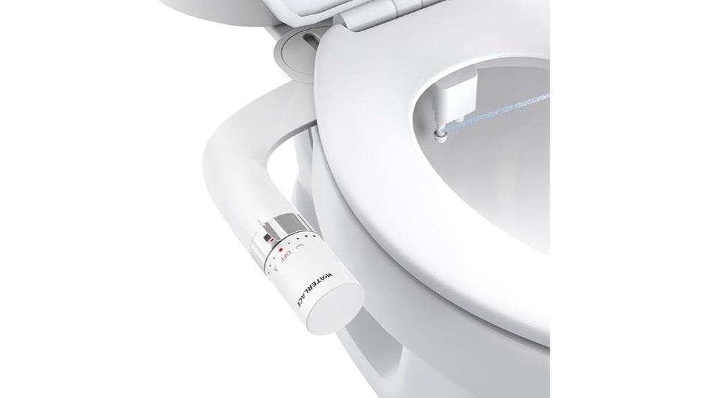 dual nozzle toilet bidet