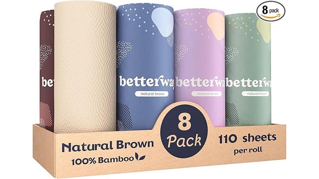 eco friendly brown paper towels