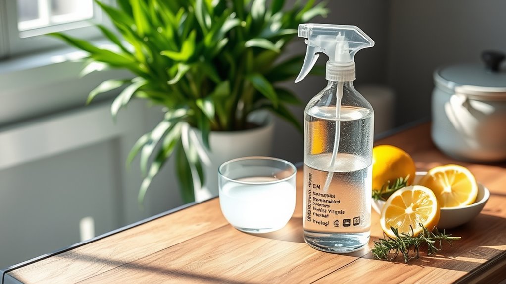 eco friendly glass cleaning solution