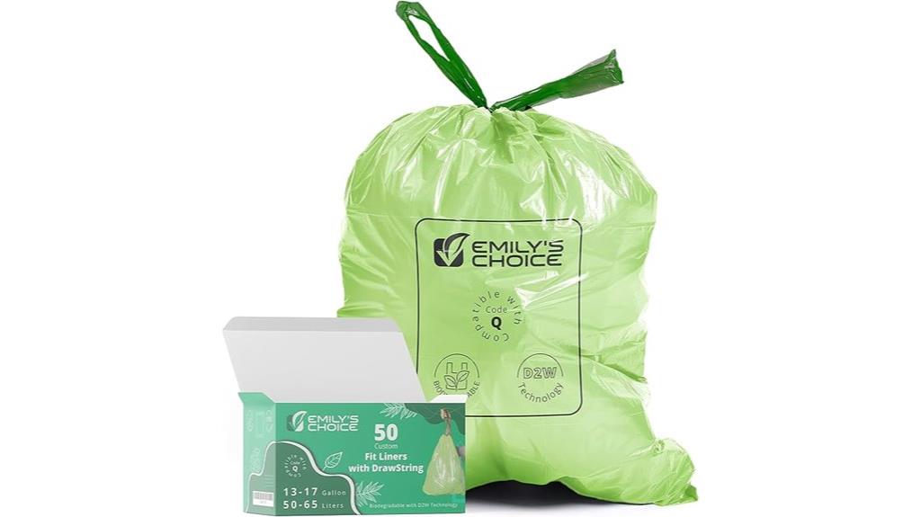 eco friendly trash bags pack