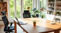 efficient home office setup
