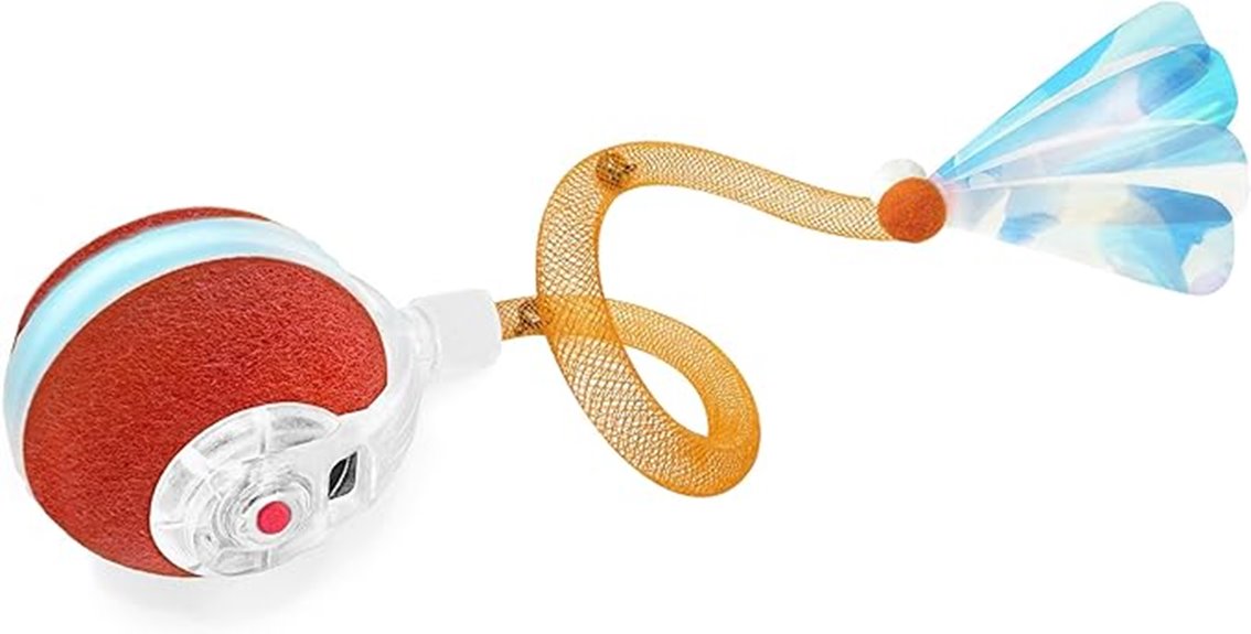 elastic mesh tail toy