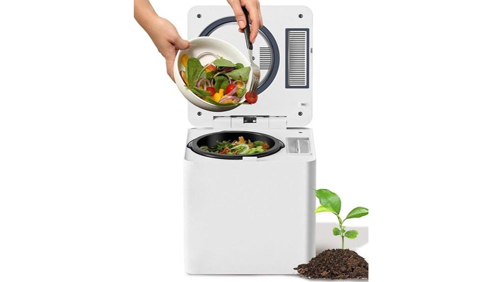 electric kitchen waste bin