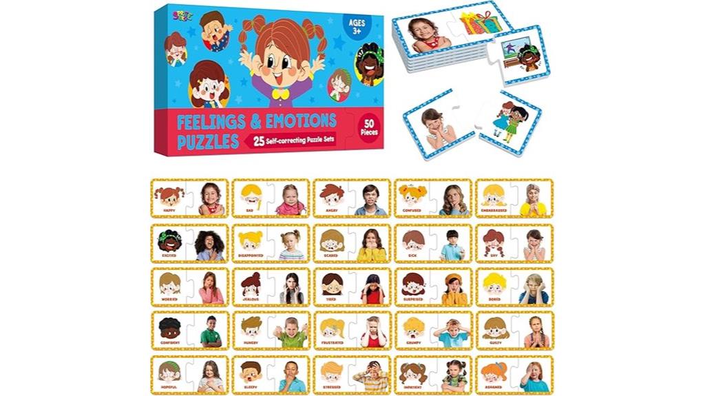 emotional awareness puzzle set