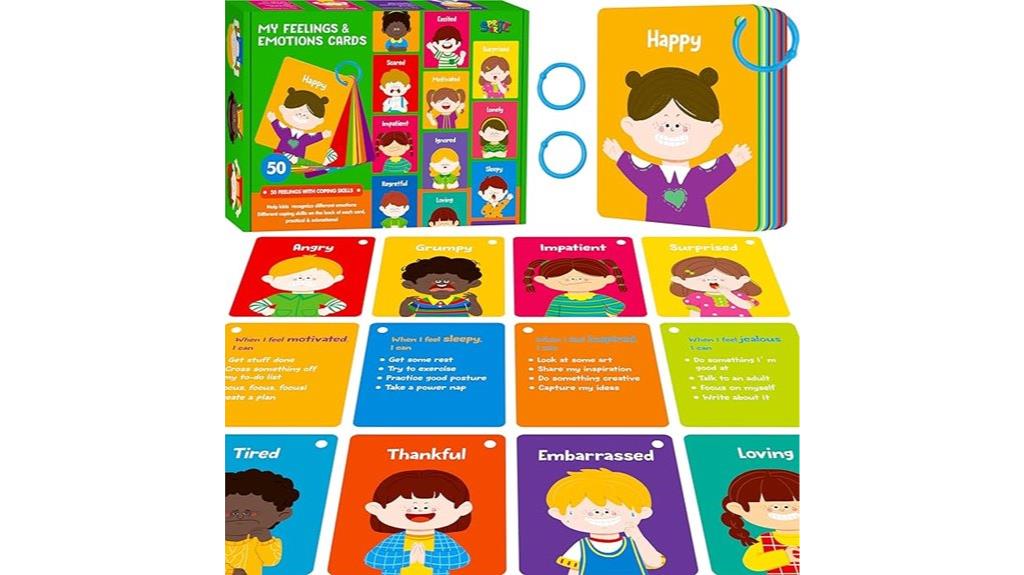 emotions flashcards for children