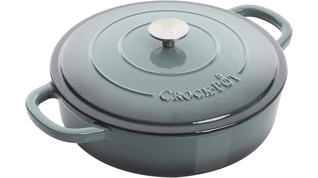 enameled cast iron braiser