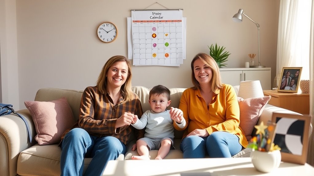 establishing stable co parenting boundaries