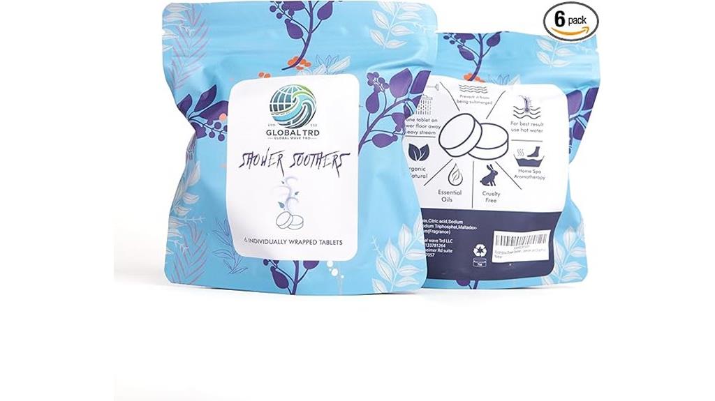 eucalyptus aromatherapy shower steamers