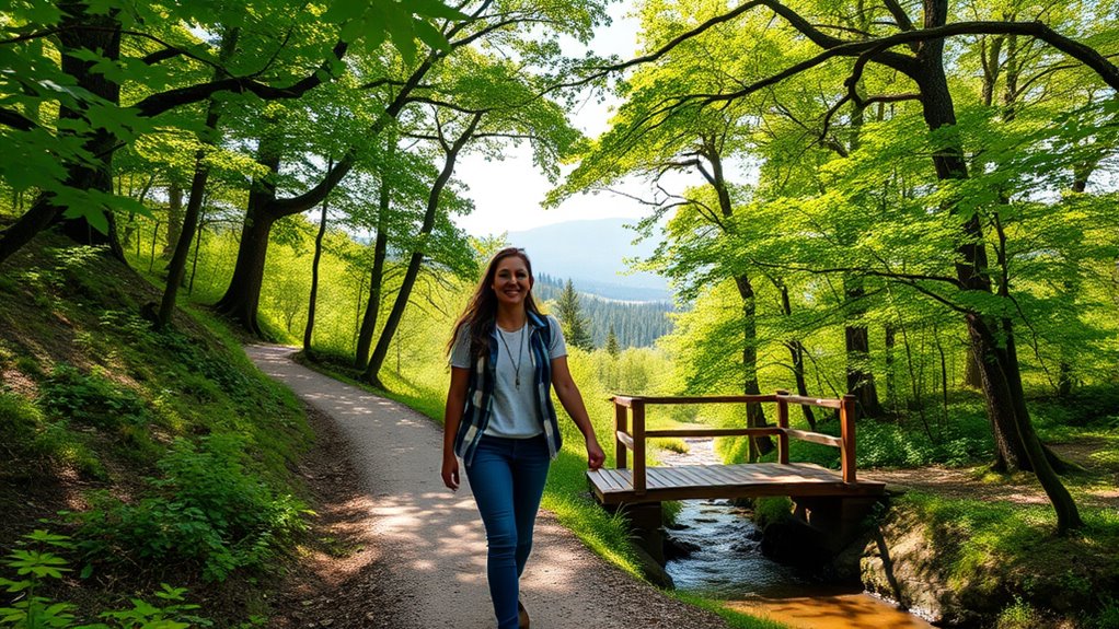 explore scenic trail photography