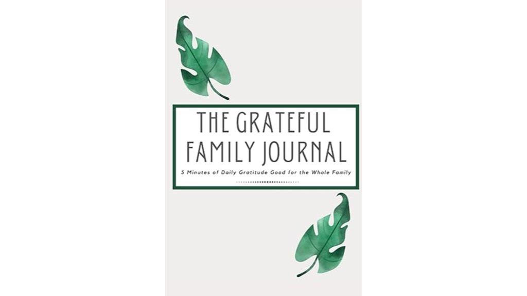 family gratitude journal