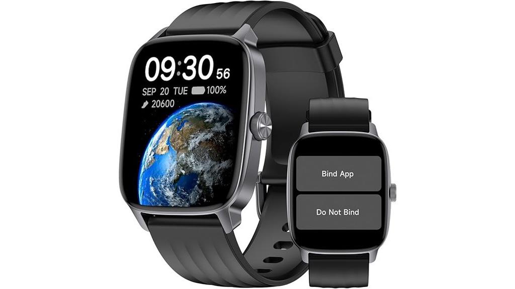 fitness tracker with sensors