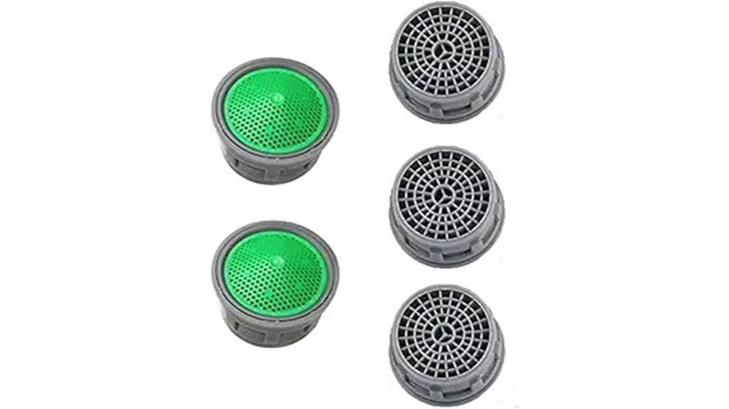 five pack faucet aerators