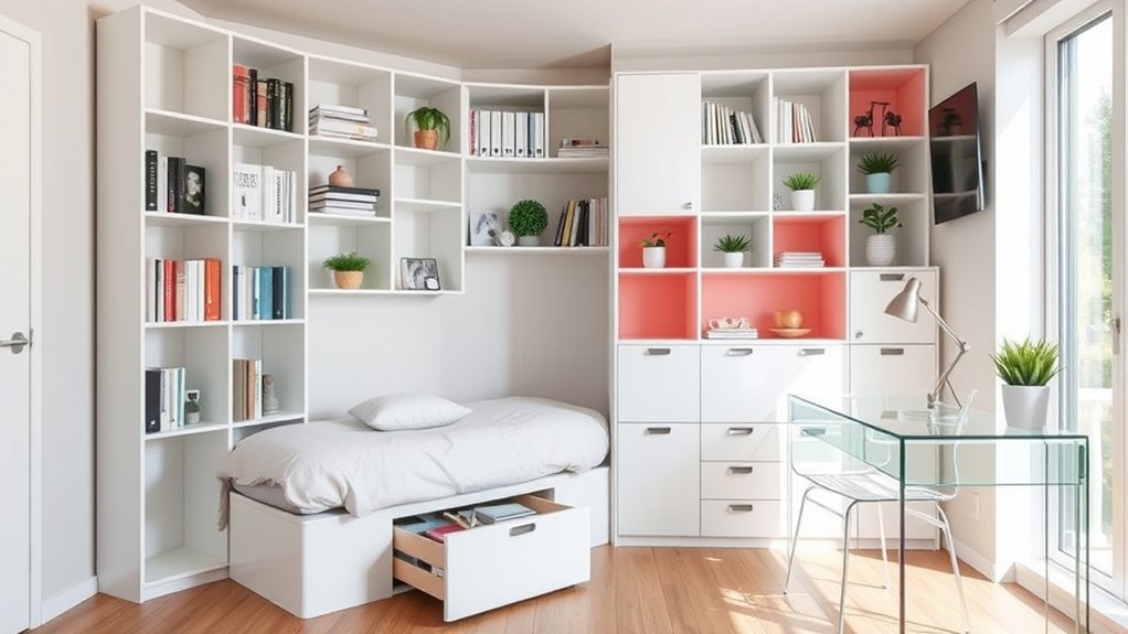 flexible space saving storage