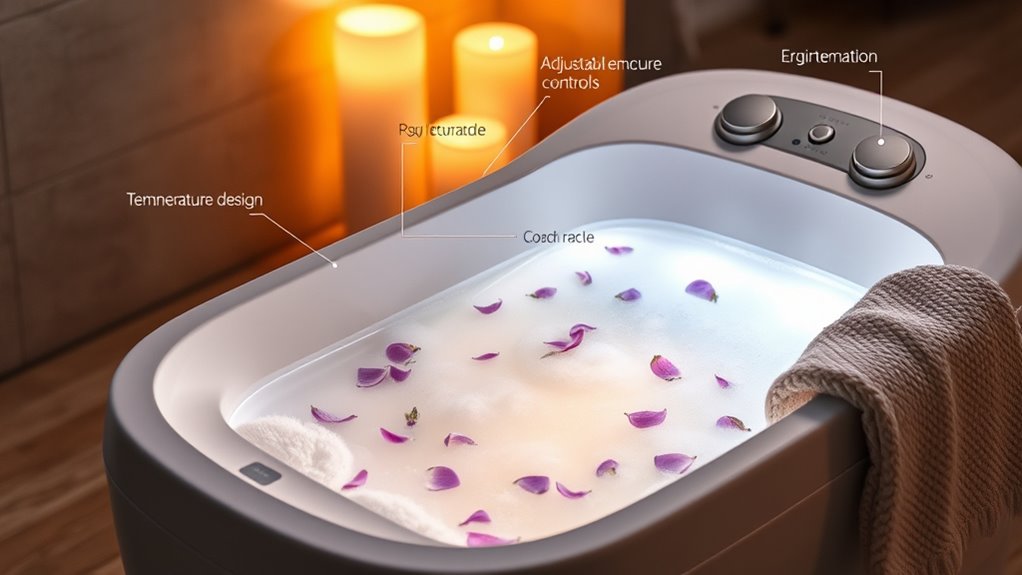 foot spa safety features
