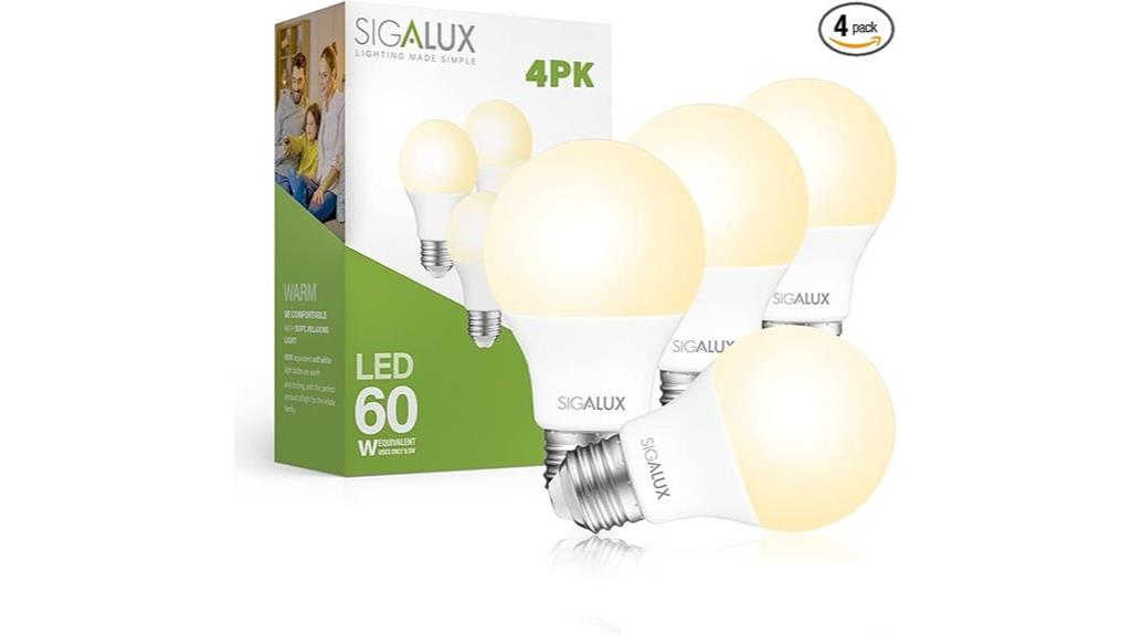 four pack led bulbs