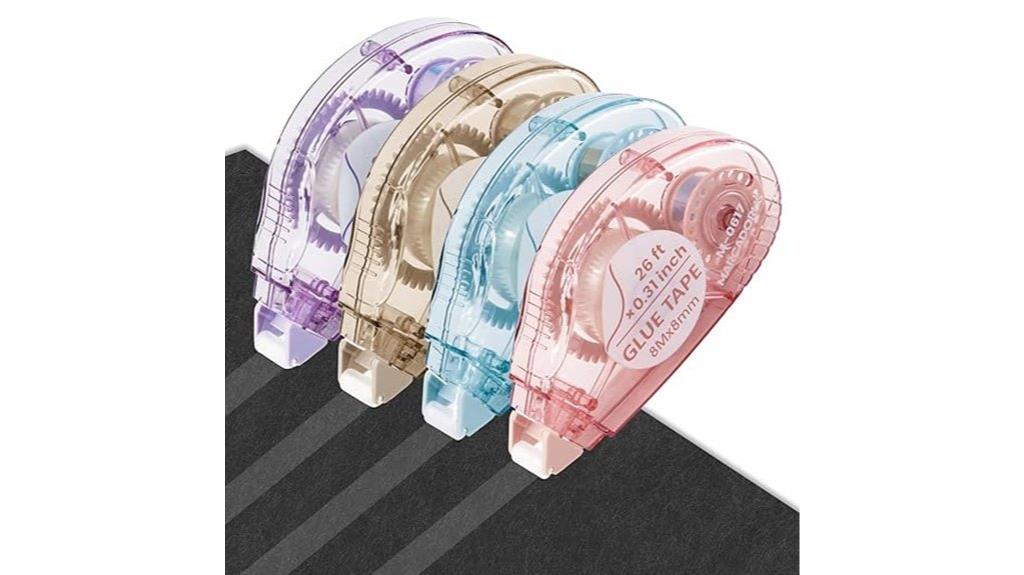 four pack of adhesive tape