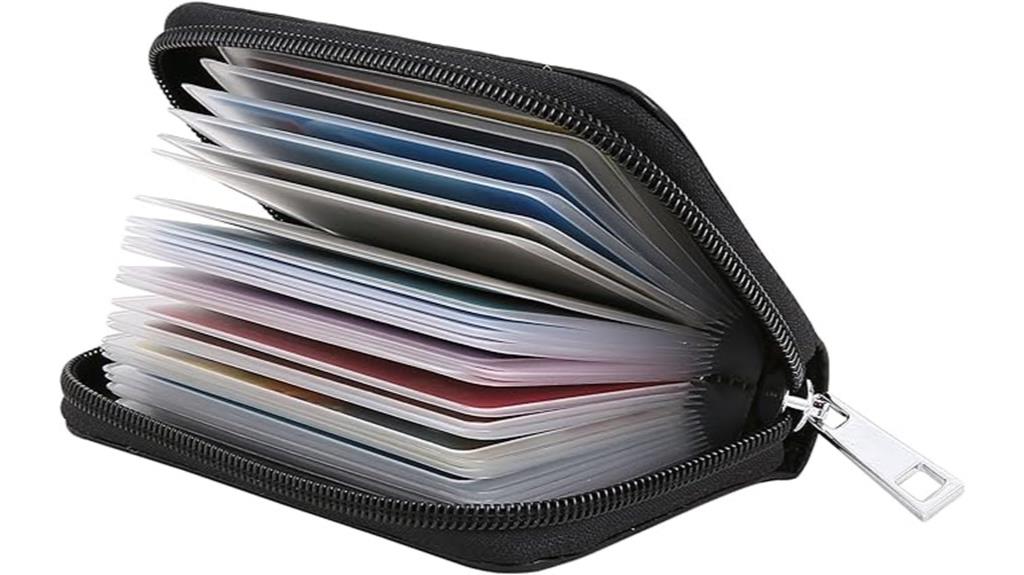 genuine leather card wallet