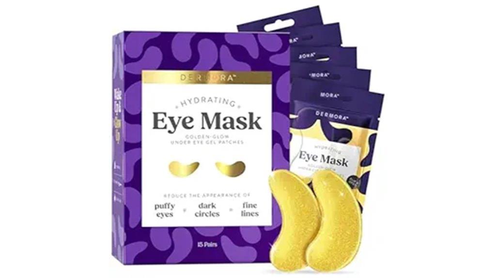 golden glow eye patches