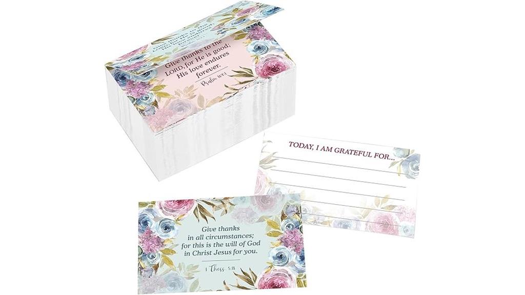 gratitude jar card refills