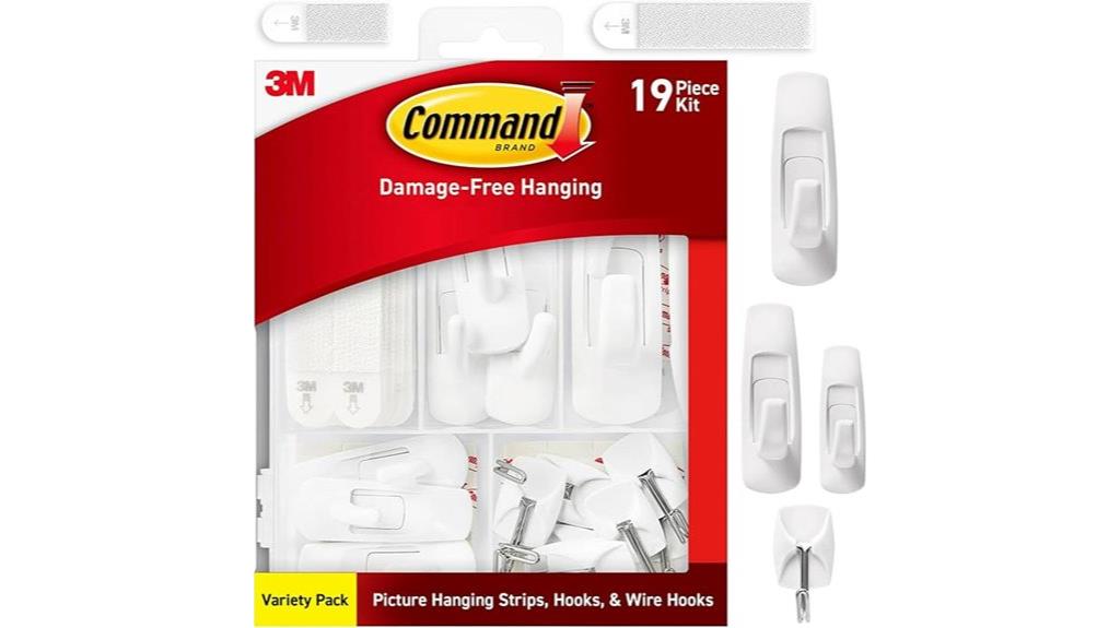 hanging strips and hooks