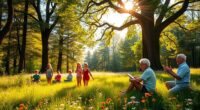 health nature relaxation well being