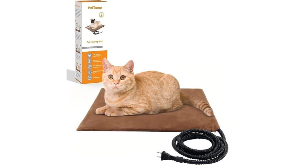 heated pet comfort mat