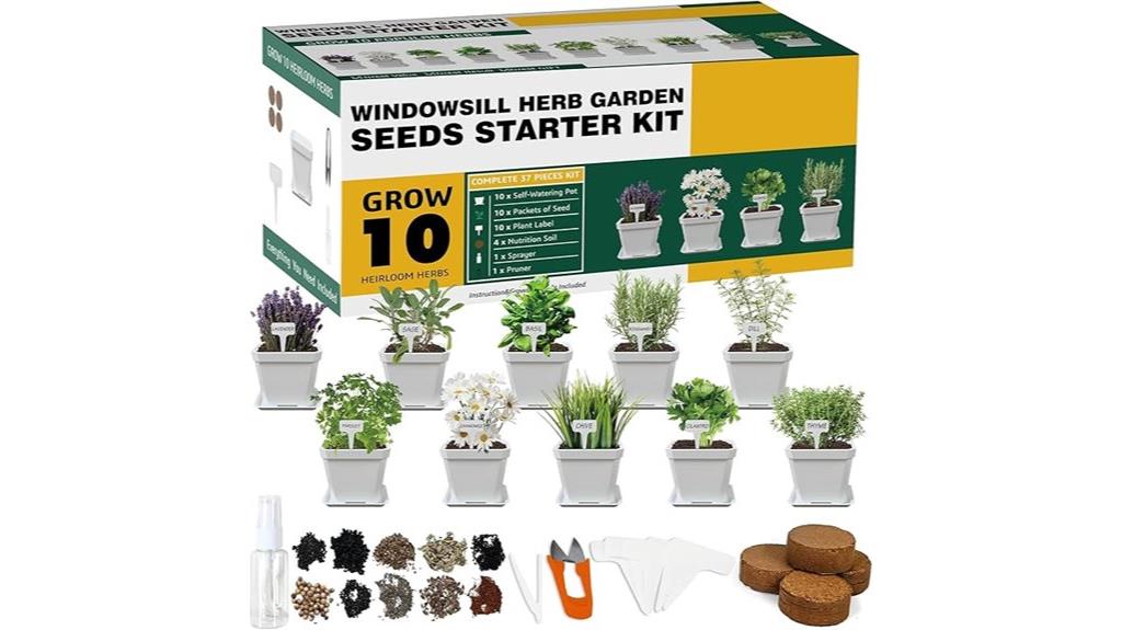 herb garden starter kit