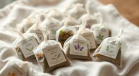 herbal bath tea selection