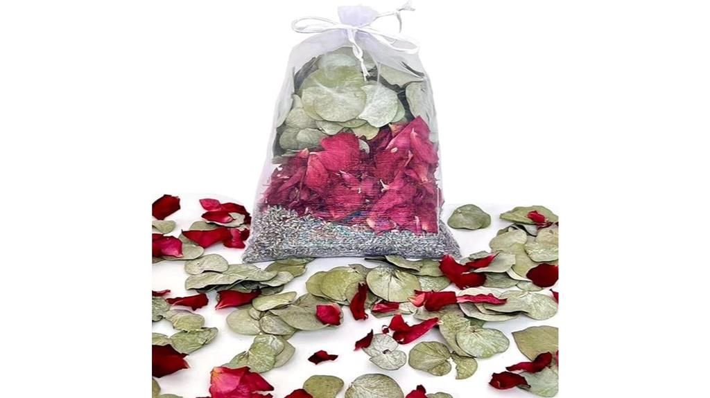 herbal floral bath sachets