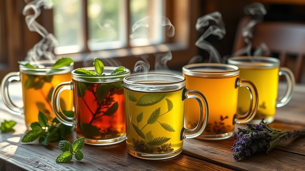 herbal tea promotes wellness