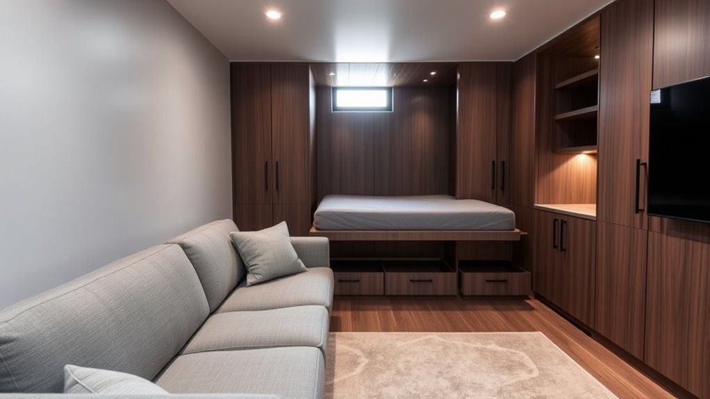 hidden compartments maximize storage