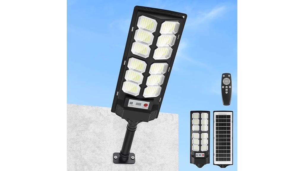 high brightness solar lighting