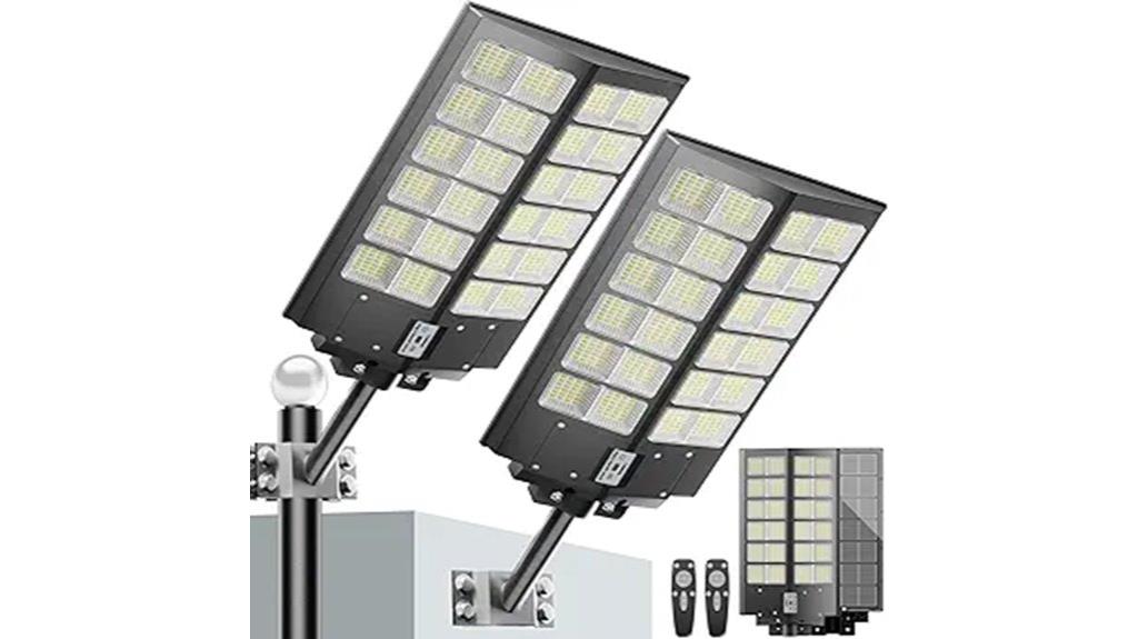 high power solar street light
