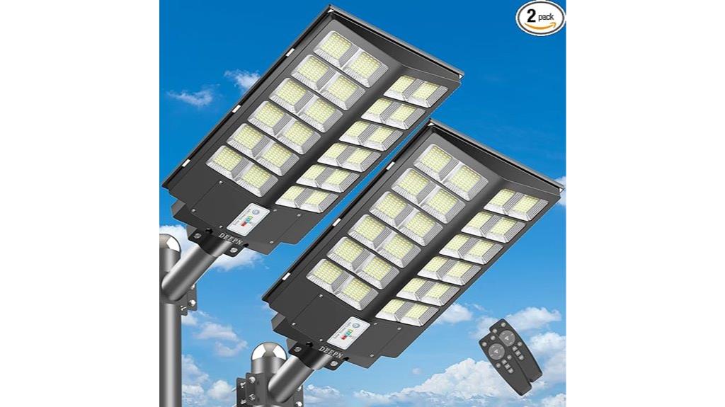 high power solar street lights