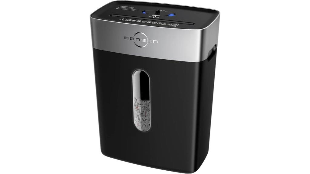 home office cross cut shredder