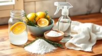 homemade green cleaning solutions