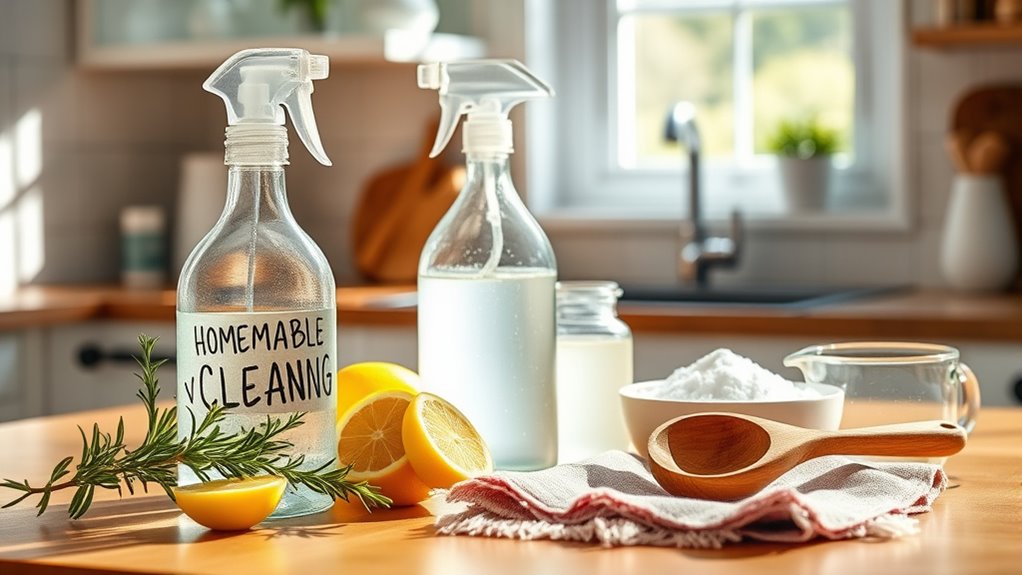 homemade natural disinfectant spray