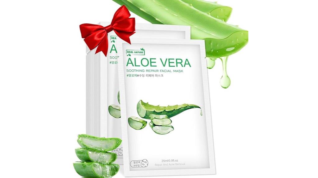 hydrating aloe vera mask
