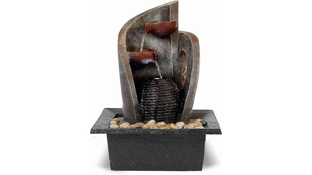 indoor led water fountain